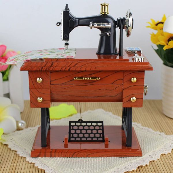 საკერავი მუსიკალური მანქანა Sewing Machine Music Box